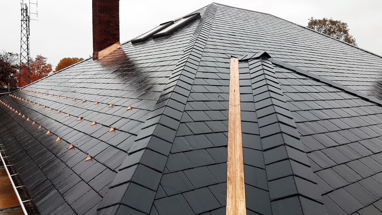 Slate Roofing in Millbrook project 3